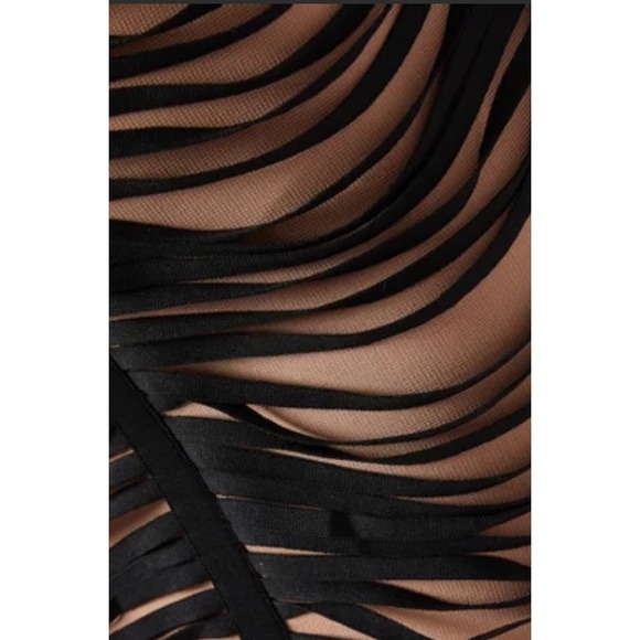 NWT Elliatt Stella Strapless Midi Dress in Black Sz Medium $355 - Picture 4 of 10